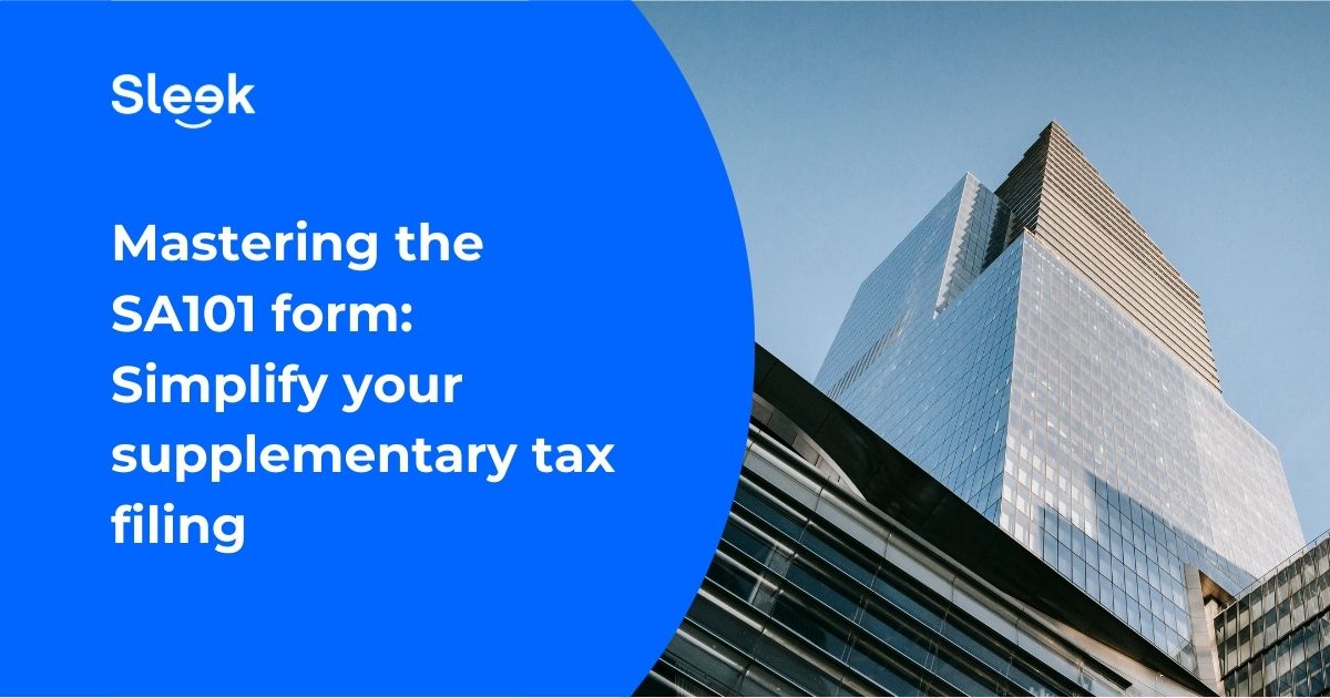 Mastering the SA101 form Simplify your supplementary tax filing